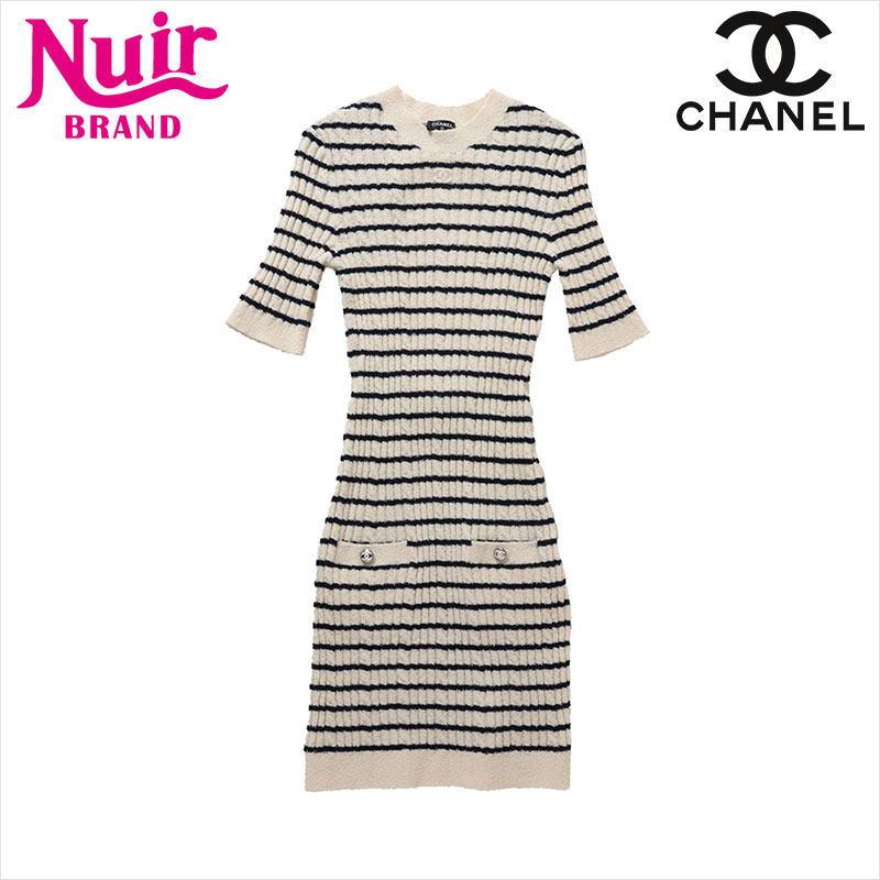 ワンピース ブラック×ホワイト WS15161