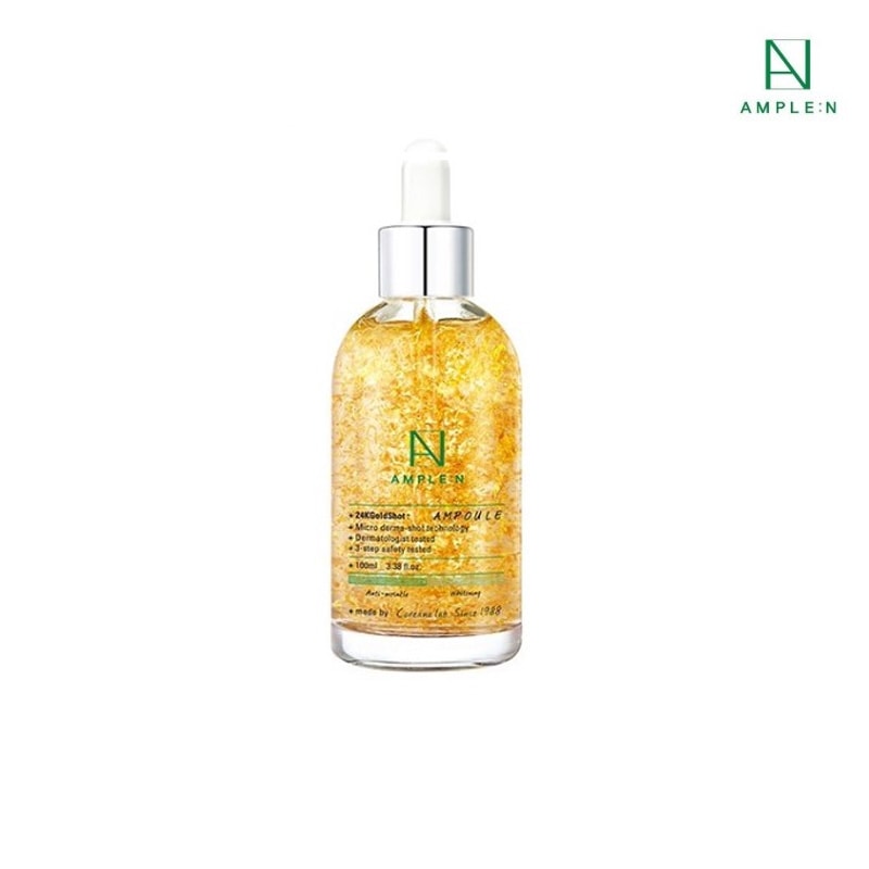 24K ゴールド ショット アンプル 100ml 24K GOLD SHOT AMPOULE スキンケア 乾燥 鎮静 モチモチ肌 韓国コスメ 国内発送 5,358円