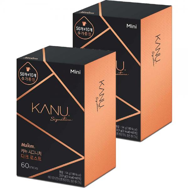 カヌー シグネチャー ミニ ダークロースト コーヒーミックス카누 시그니처 미니 다크 로스트 원두커피믹스