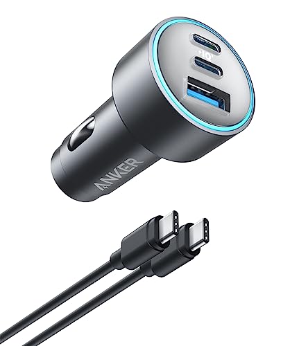 Anker 535 Car Charger (67W) with USB-C & USB-C ケーブ