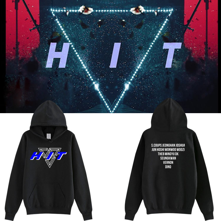 seventeen アルバムシングルhit歌唱制服パーカージャケット春秋セーター