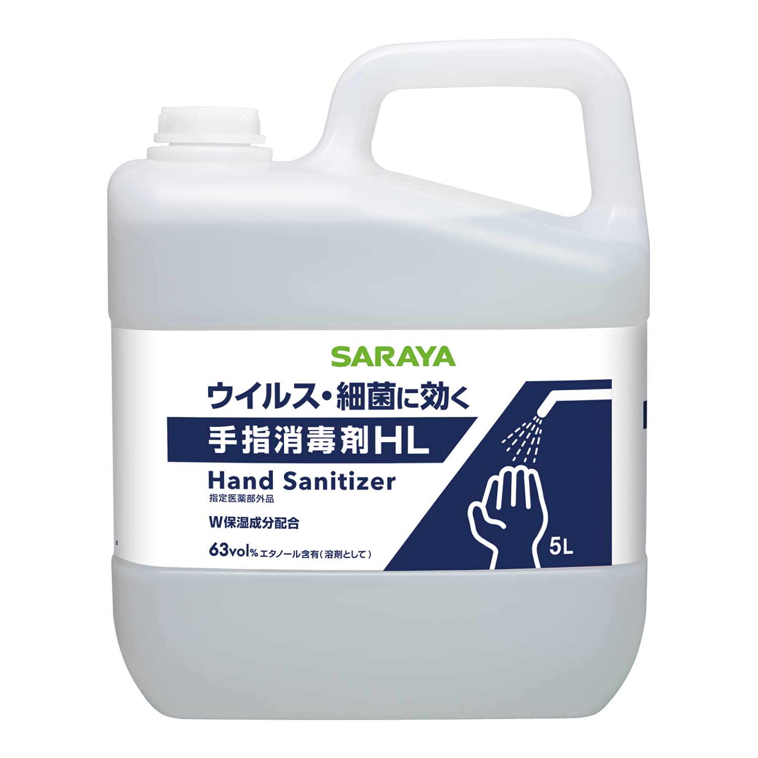サラヤ 手指消毒剤ＨＬ ５Ｌ 42317