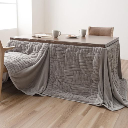 [IKEHIKO CORPORATION] こたつ掛けふとん 4550317224010 グレー 大判長方形