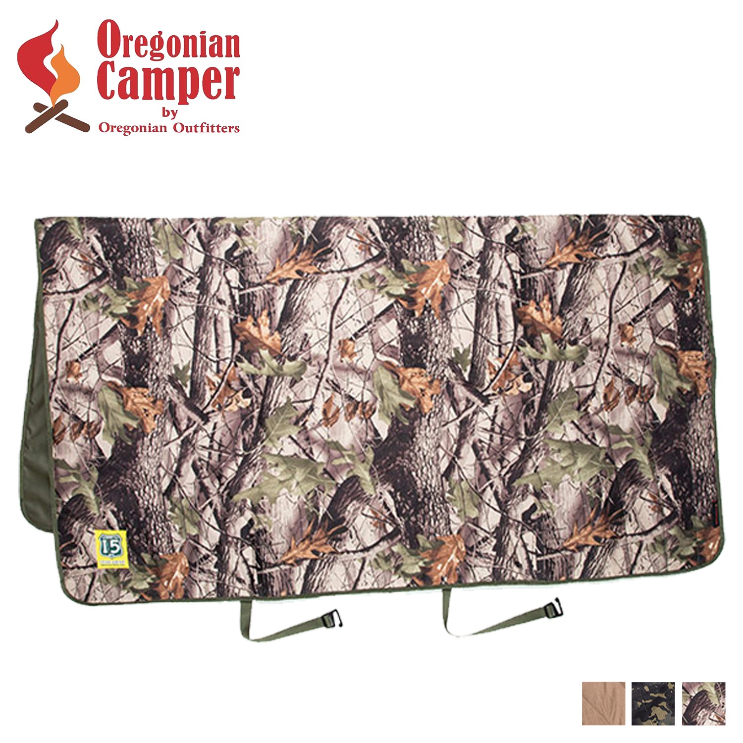 パディング カーゴシート クッションパッド 防水 フック付き ブラウン ブラック 黒 OCB-2265