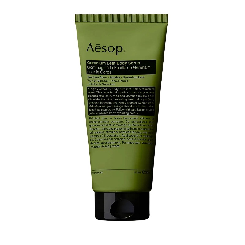 Aesop ゼラニウム ボディスクラブ 180ml Geranium Leaf Body Scrub