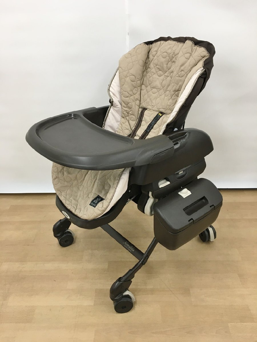 コンビ combi 電動ハイローチェア ネムリラ AUTO SWING ブラウン系 CWL ネムリラ AT 新生児から4才頃 オートスウィング 2512LR318