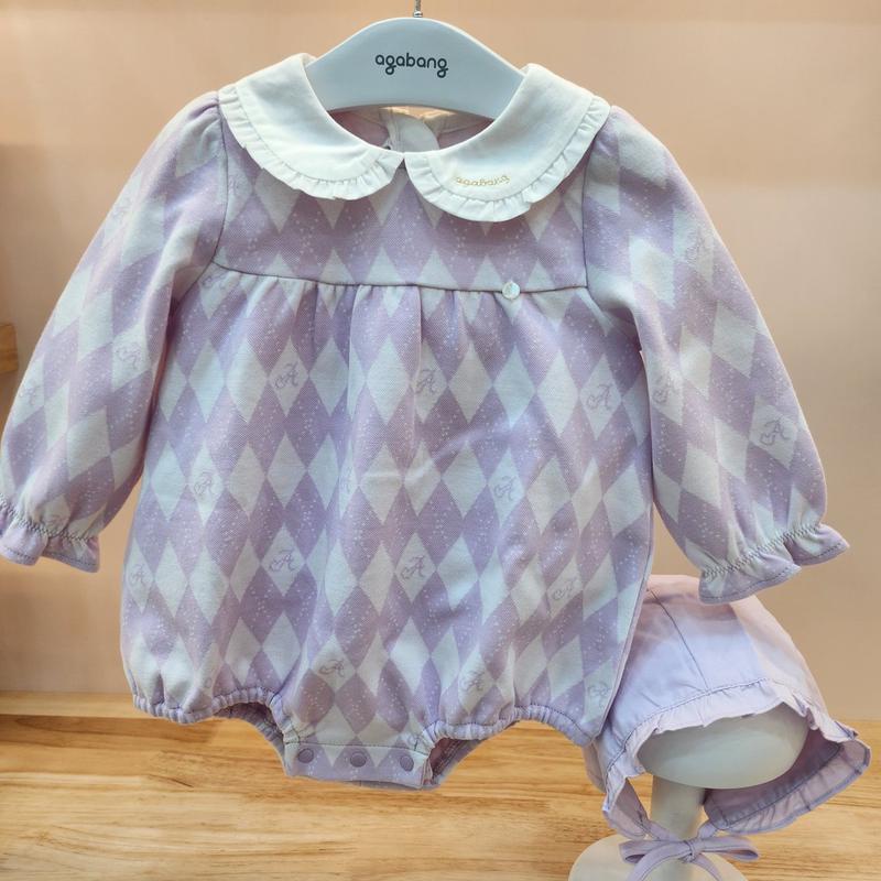 オッドアーガイルボディスーツ(帽子)01S127953_IC