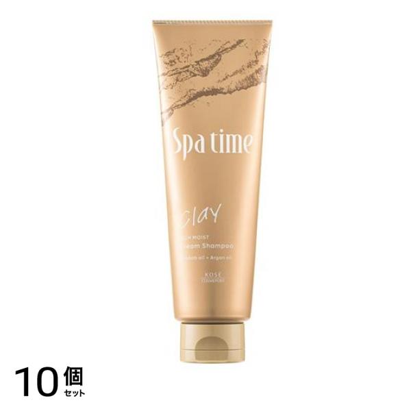Spa time スパタイム クリームシャンプー (リッチモイスト) 250g 10個セット