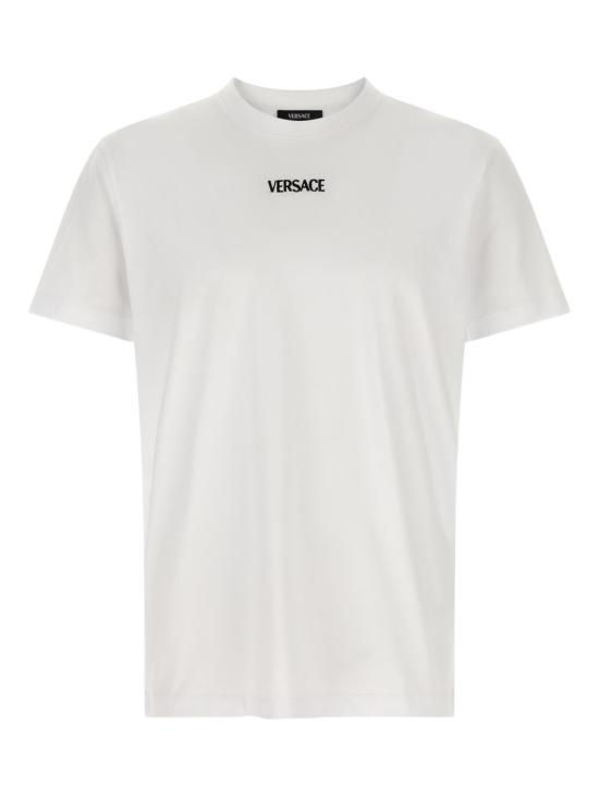 VERSACE Men T-Shirts 1013944 1A164551W000 White