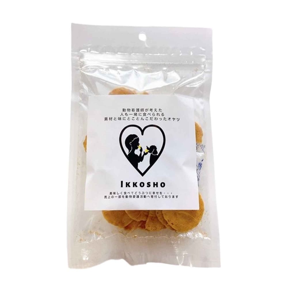 （まとめ買い）一口笑 おから豆乳チップス 30g 犬用おやつ [x16]