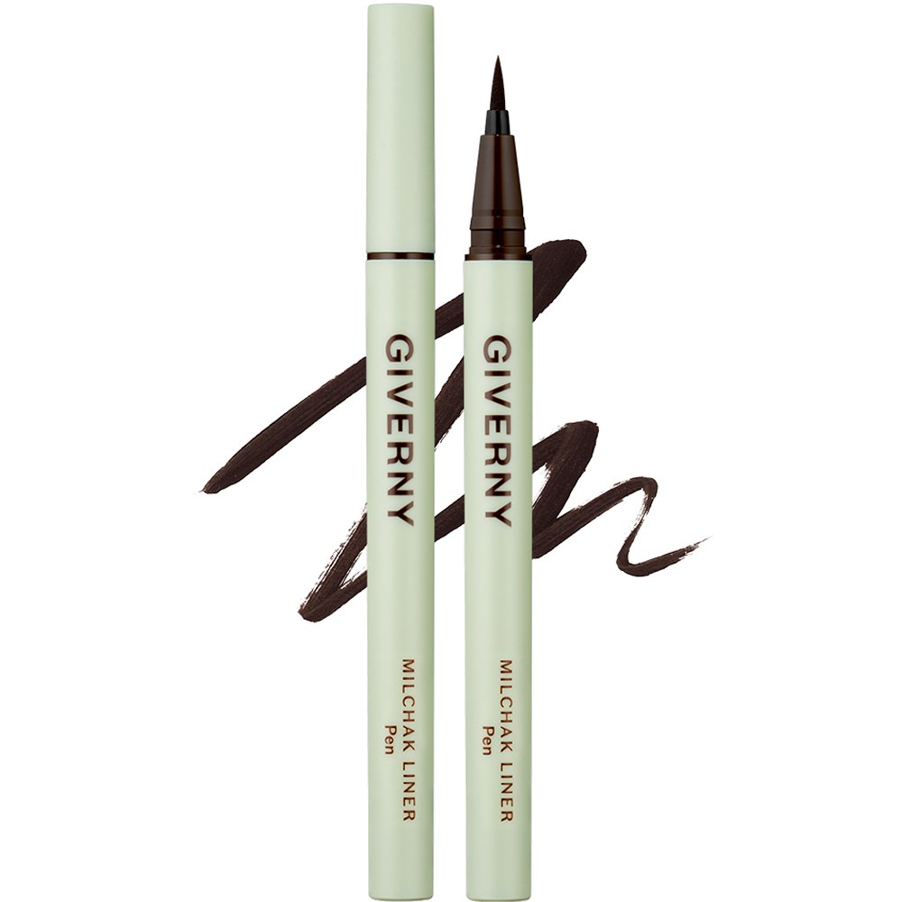 ジベルニー密着ペンライナー0.6g 02号ブラックブラウン1個