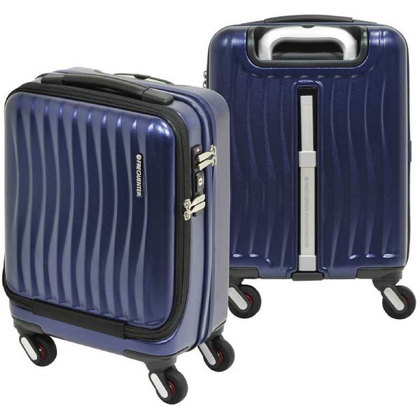 エンドー鞄 1-217NV フリクエンタークラムA ストッパー付4輪キャリー41cm コン [スーツケース]