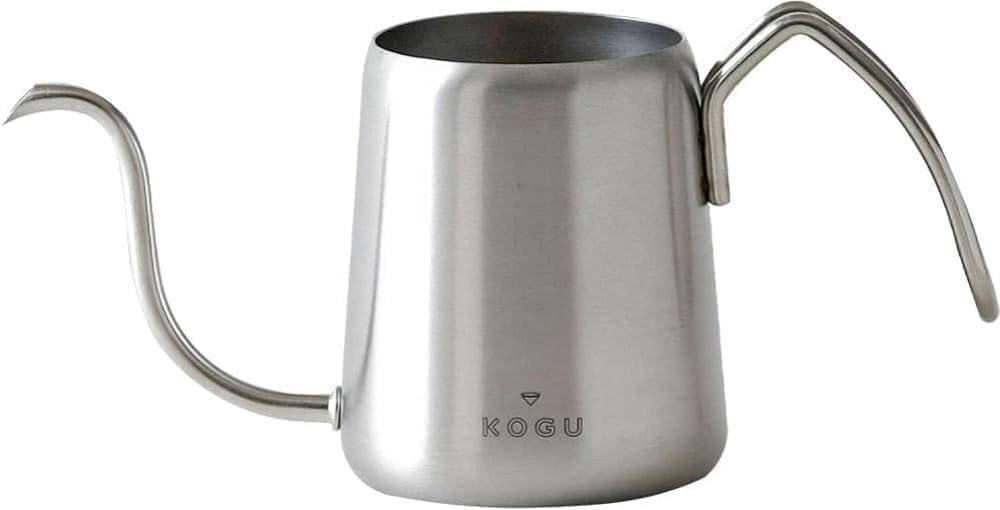 KOGU 珈琲考具 コーヒーポット ワンドリップポット Pro 300ml 【日本製】 食洗機対応 1~2杯用 真下に注げる 点滴ドリップ 細口 ケトル 小 アウトドア ステンレス 燕三条 42342