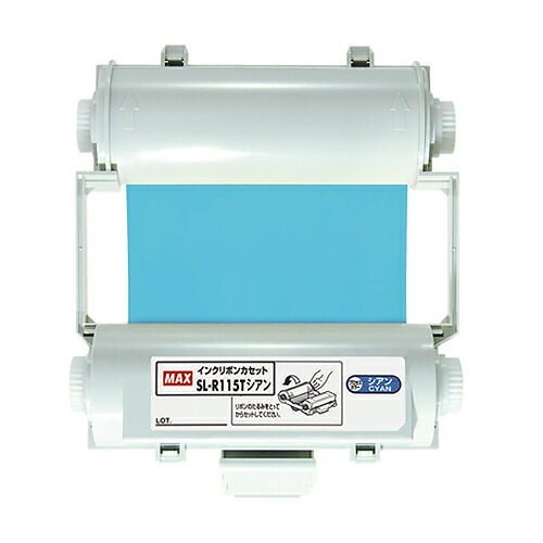 ビーポップ100タイプ プロセスカラー印刷インクリボン シアン SL-R115T
