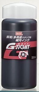 （まとめ買い）瞬乾多用途スタンプ台Gタイト 補充インク ST-330Gｸﾛ 00062253 [x3]