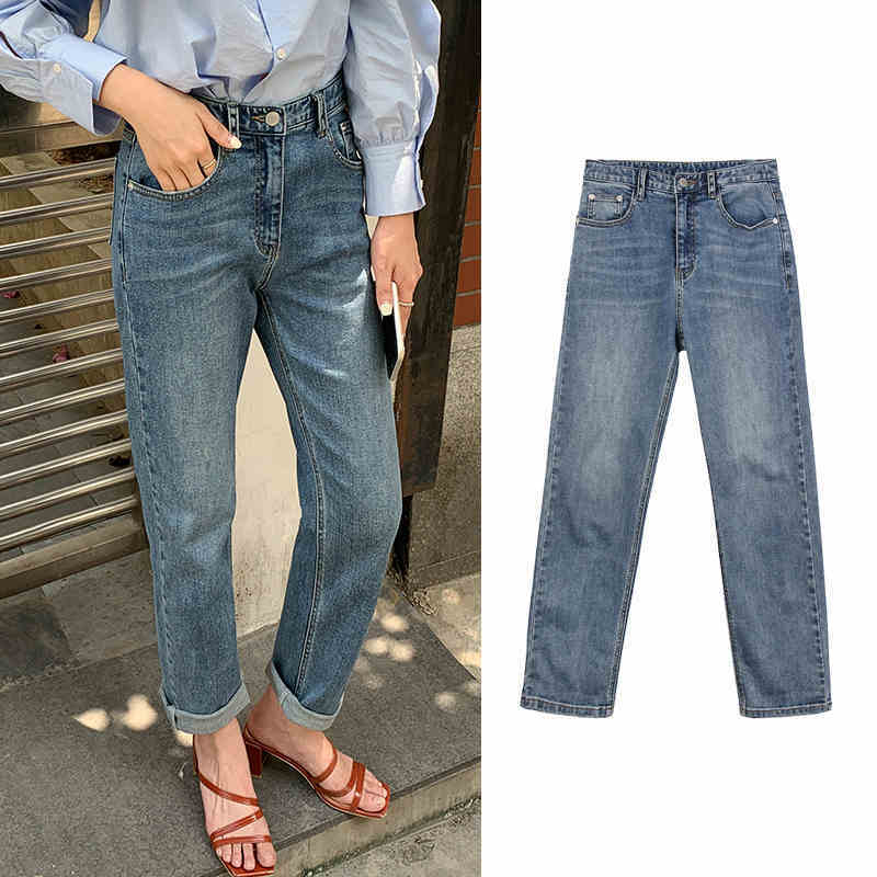 ボトムス パンツ Gパン ズボン l デニムパンツ ロング ロング丈 ストレート ファスナー ポケット ハイウエスト デニム かわいい 大人可愛い きれいめ シンプル カジュアル 大人
