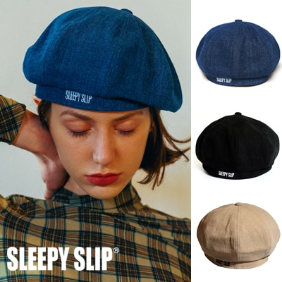 [韓国大人気ブランド]SIGNATURE NEWSBOY CAP /キャスケット