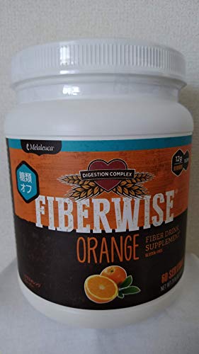 Melaleuca(メラルーカ) ファイバーワイズ 糖類オフ シトラスオレンジ フレーバー 600g