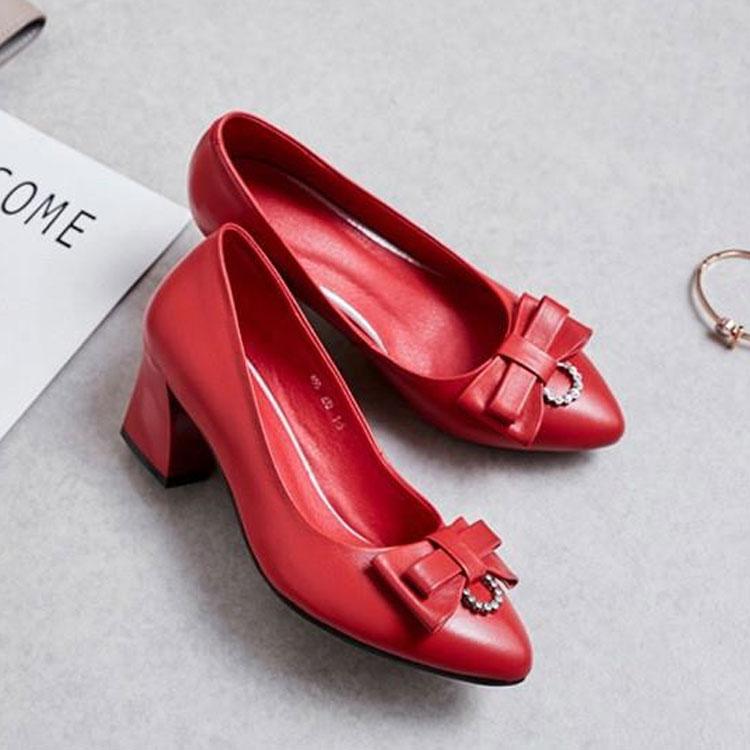 ハイヒール　婦人靴　ピンヒール　ポインテッドトゥ　パンプス　オフィス　通勤 太ヒール 歩きやすい　履きやすい　カジュアル　OL　美脚　結婚式　パーティー 6,863円