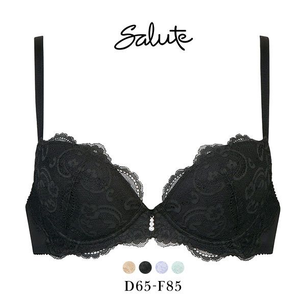ワコール Wacoal サルート Salute series00 P-UP 3/4カップ ブラジャー