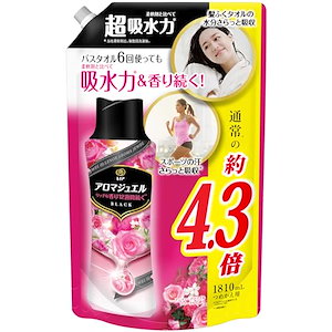 レノア ハピネス アロマジュエル 香り付け専用ビーズ アンティークローズ＆フローラル 詰め替え 1,810mL [大容量]