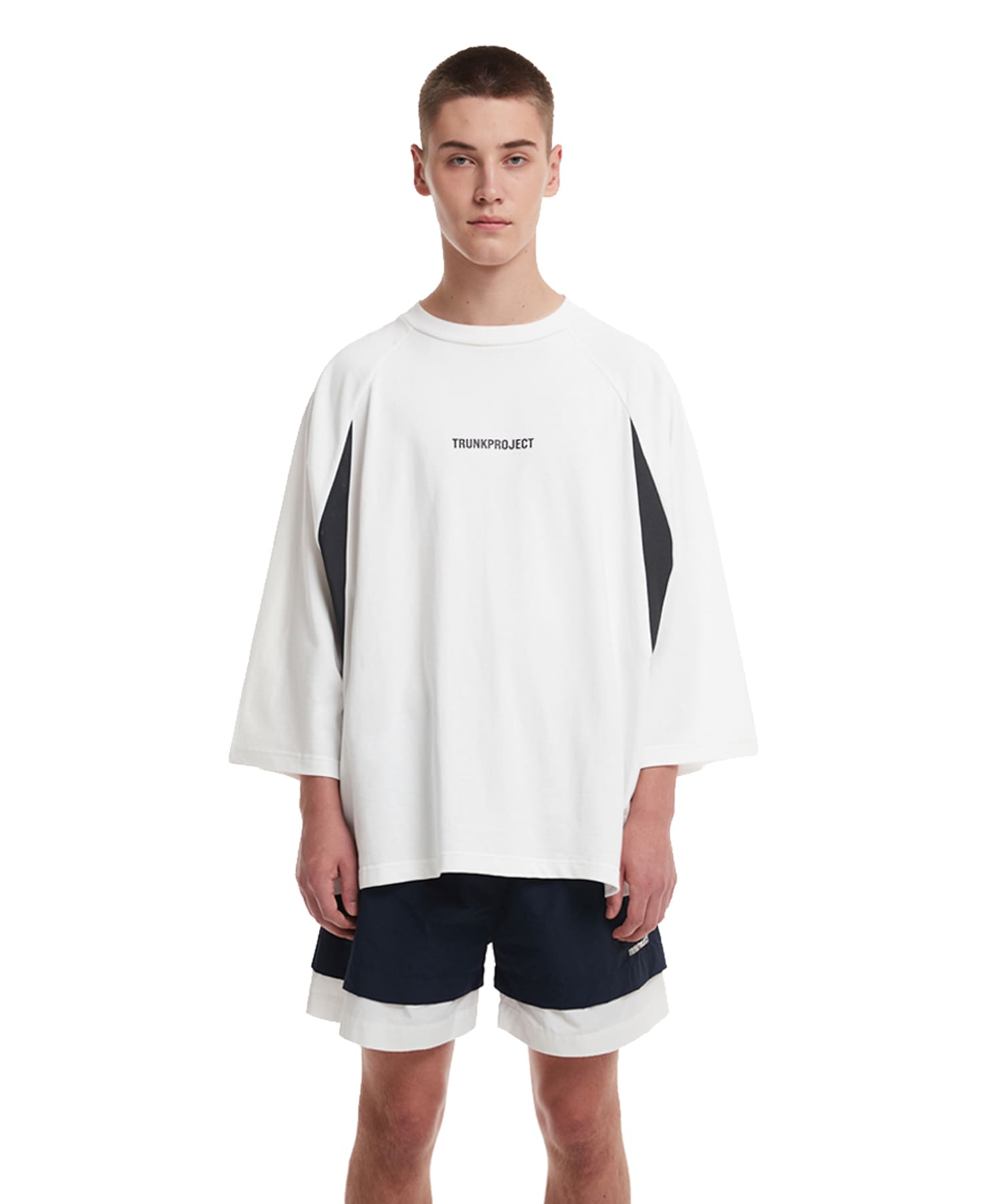 トランクプロジェクトロゴ Tシャツ_ホワイト