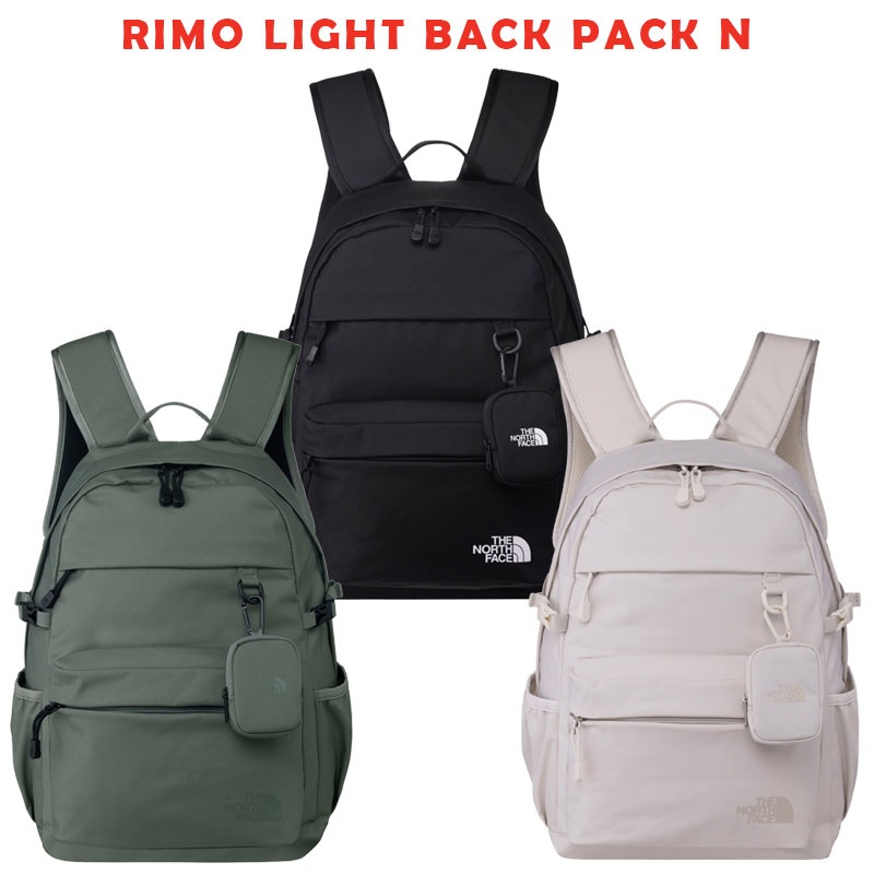 韓国正規品保証 関税負担なし NM2DQ50J RIMO LIGHT BACK PACK Nデイリー 基本 着装 男子 女子 人気 韓国 ファッション 男女共用 アウトドア