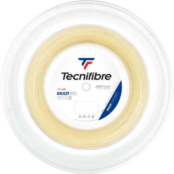 Tecnifibre (テクニファイバー) 硬式テニス用 ガット BOB MULTIFEEL 200mロール ナチュラル 1.25mm TFSR203 NA