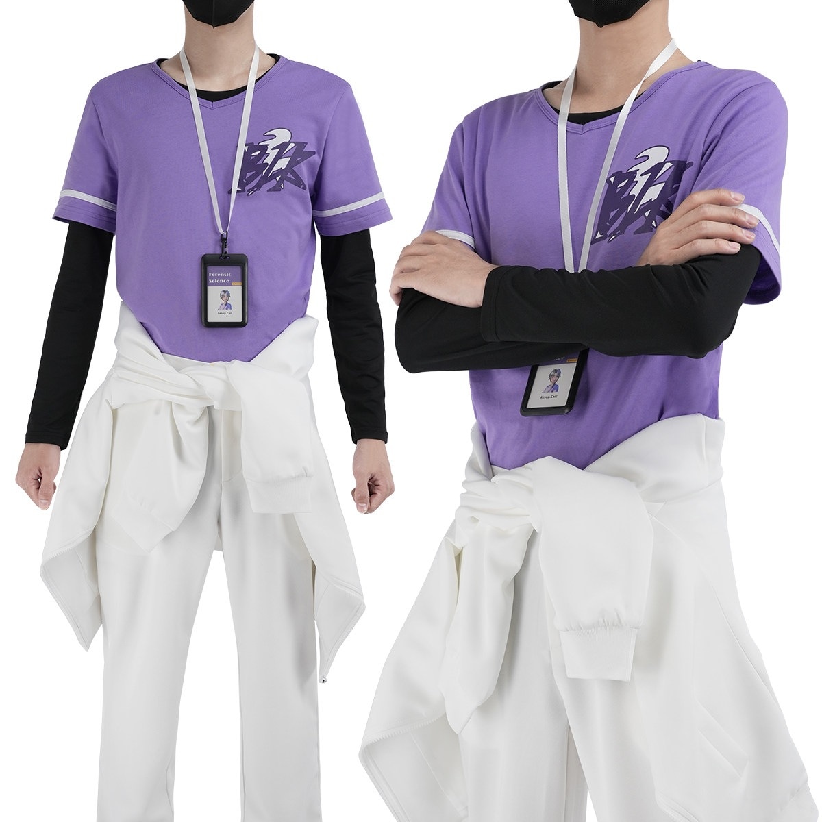 [2026 新作]HOLOUNCOSER Identity V 第五人格 納棺師 Aesop Carl BLK BLK.AESOP 電競シリーズ カジュアル 上下セット C服 フルセット 仮装 ハロウ