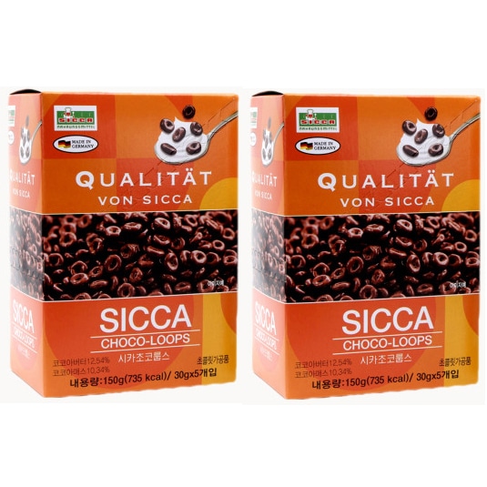 【1+1】CHOCO LOOPS ヨーグルト トッピング CHOCO リング CHOCO 菓子 30gX5袋x2セット