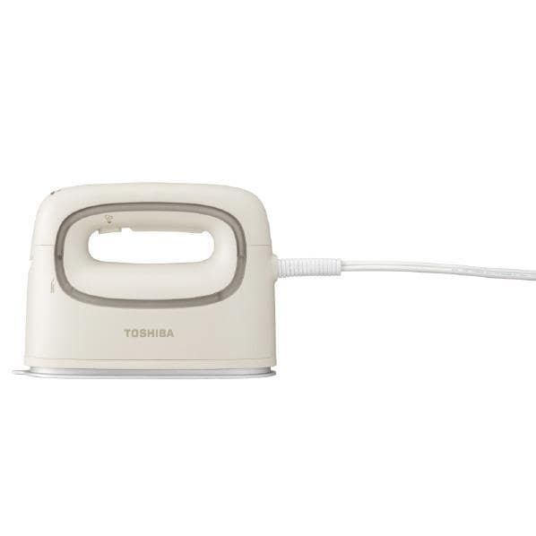 【新品】TOSHIBA 東芝 衣類スチーマー TAS-V70 N ベージュ