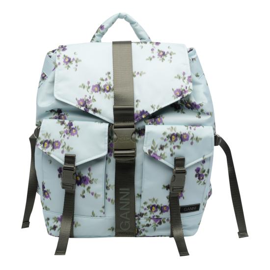 GANNI Women Backpacks B2010027 07Z Blue