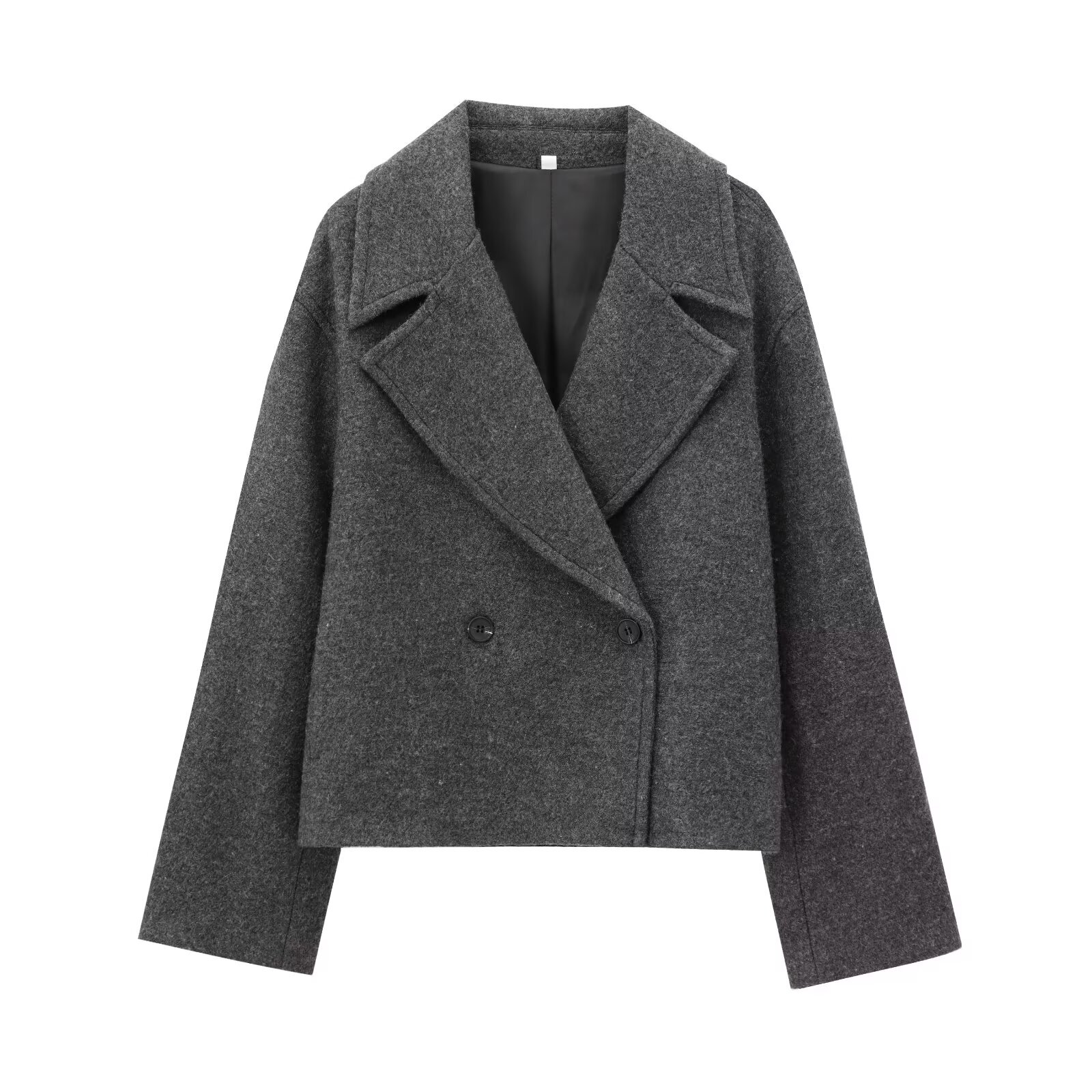 アウター ショートコート レディース ジャケット コート 上着 長袖 襟付き かわいい 大人可愛い きれいめ シンプル 上品 おしゃれ かっこいい こなれ感 マニッシュ とろみ感 抜け感 キュート