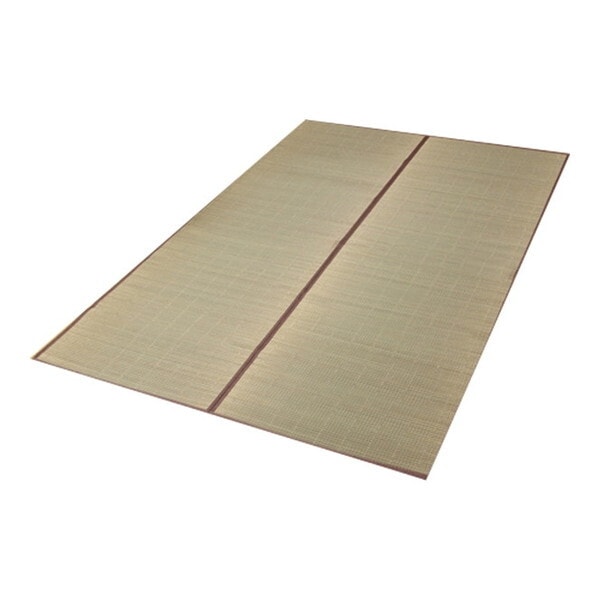 1030230010302 い草花ござカーペット 『DXアロマ 裏貼CP』 江戸間3畳(約174×261cm) (裏:不織布) メーカー直送