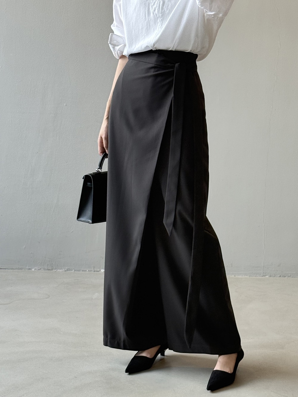 2026 秋 ワイドパンツ オフィス ストレート 無地 不規則 ハイウエスト ズボン 柔らかい カジュアル 通勤 ロングパンツ ズボン レディースファッション