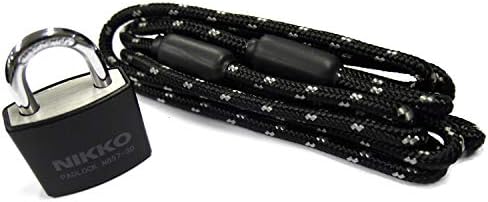 ニッコー(Nikko) DR-180 コンポジットマテリアルチェーンロックBK