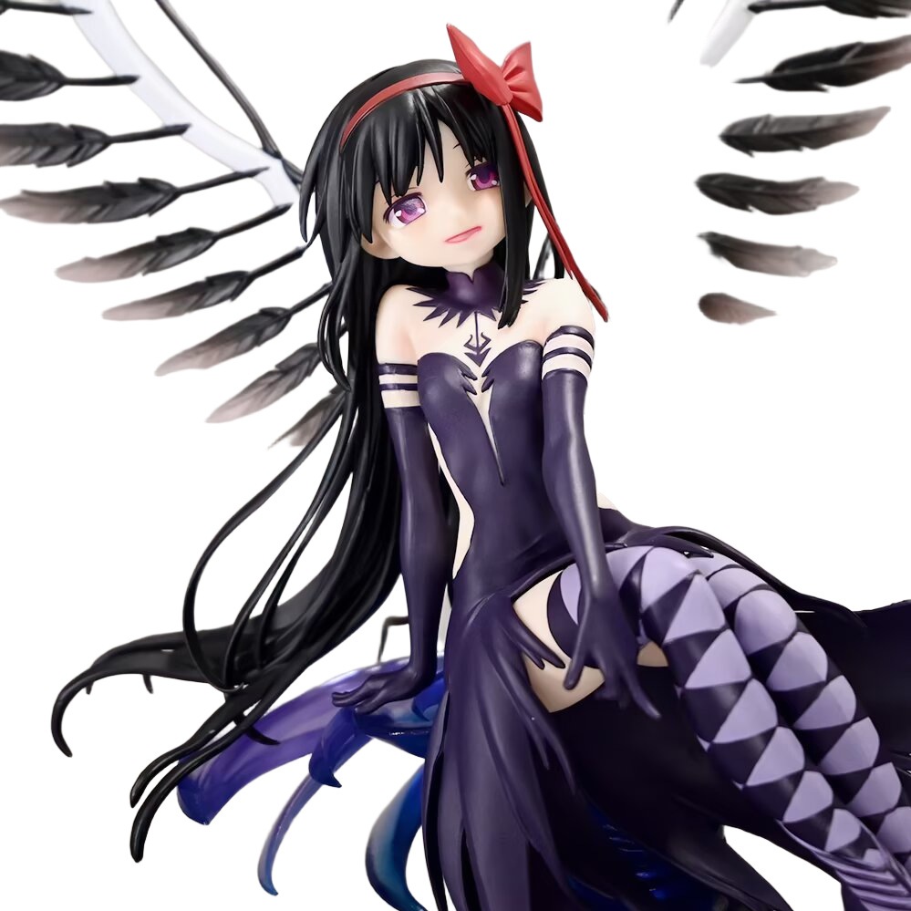 魔法の少女xiaoyuan Gk反抗的なストーリーフィギュア装飾装飾品yan黒いストレートアニメーションフィギュアモデル