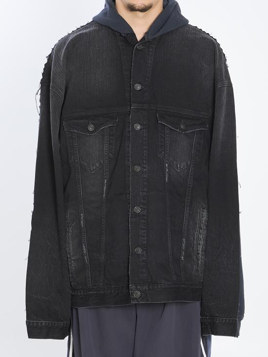 BALENCIAGA Men Coats & Jackets 850703 BLACK