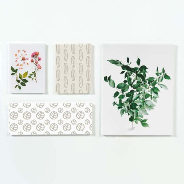 ファブリックパネル アートフレーム 飾り おしゃれ ナチュラル 壁掛け ウォールデコレーション 北欧 デザイン 芸術 4枚セット