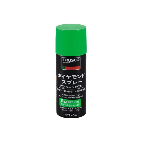 TRUSCO DM40SP-6 ダイヤモンドスプレー 6ミクロン 40ml メーカー直送