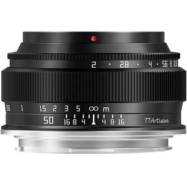 TTArtisan L-50mm f/2 ブラック 単焦点レンズ(Lマウント)