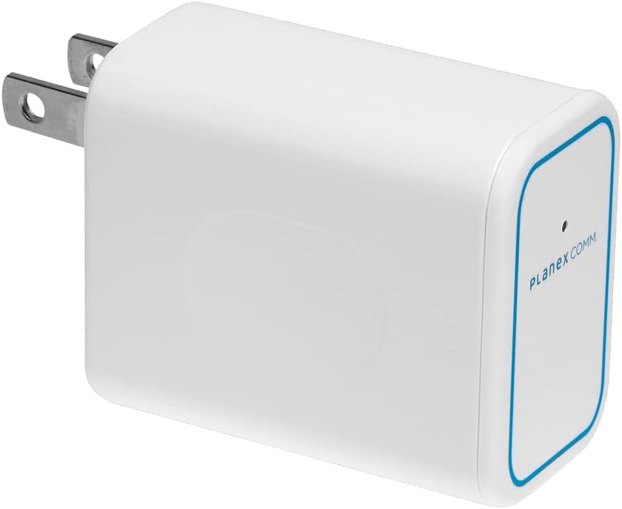 プラネックス ホテルでWiFi コンセント直挿型 無線LANルーター single band ホテル用 11n/g/b 300Mbps ちびファイ4 MZK-DP300N 小型