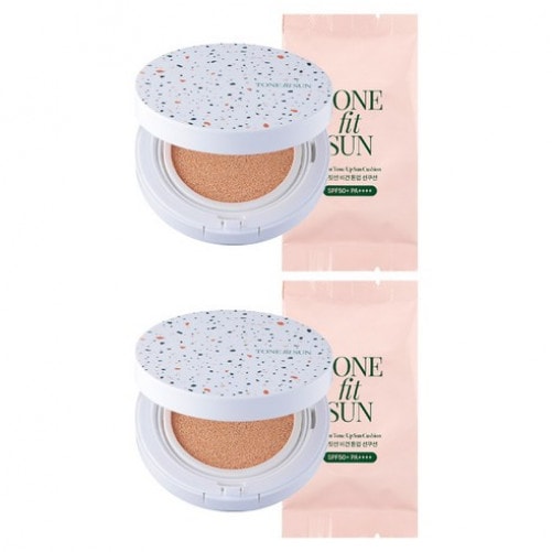 ビーガン処方トーンアップサンクッション 本品+詰め替えセット SPF50 12g×2個 話題のアイテム