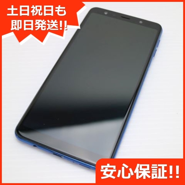 美品 SIMフリー Galaxy A7 ブルー スマホ 47