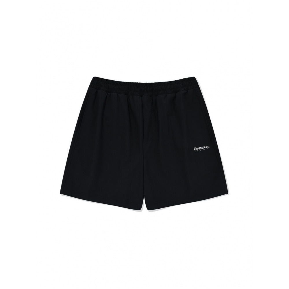 COVERNAT オーセンティックナイロンショーツブラック