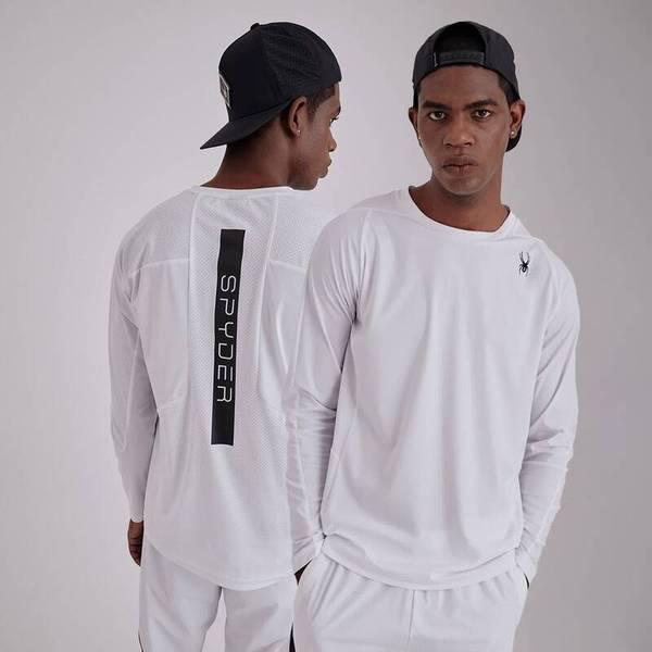 共用バックレタリング長袖Tシャツ SPIPCNRL211UWHT 709686