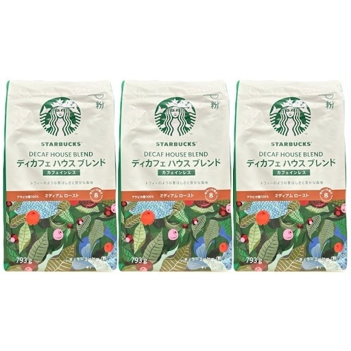 スターバックス ディカフェ ハウスブレンド （粉）793g 2個セット