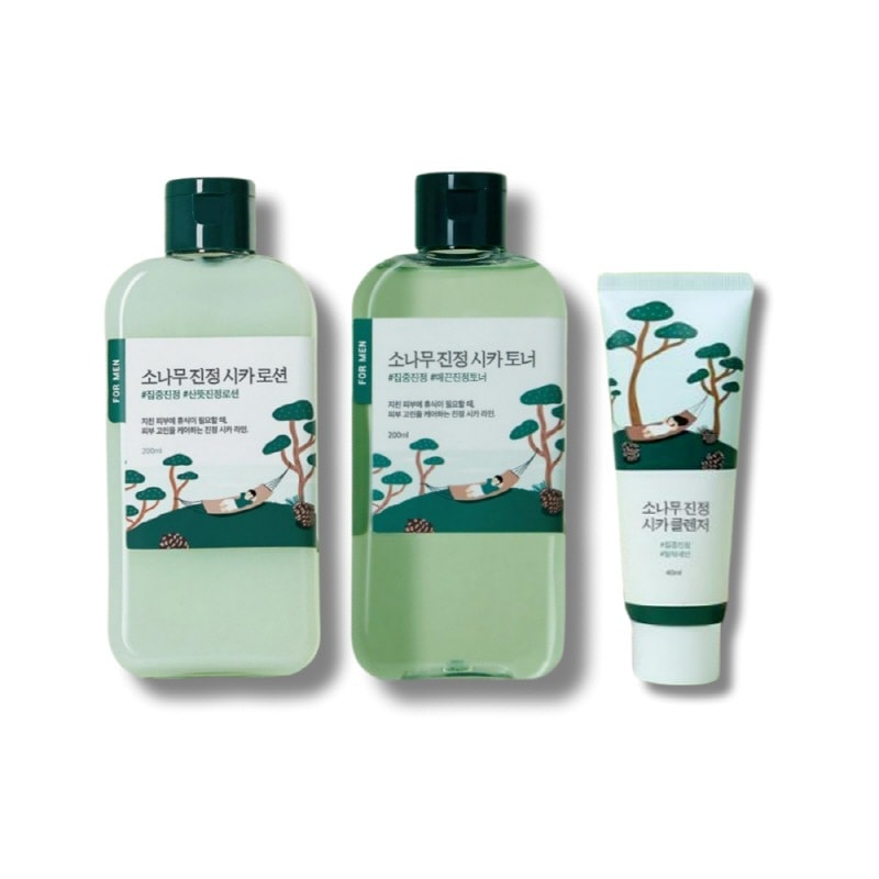 正規品[敏感鎮静] フォーメン 松の木 鎮静 トナー/ローション 2点セット（＋クレンザー 40ml プレゼント） 韓国化粧品