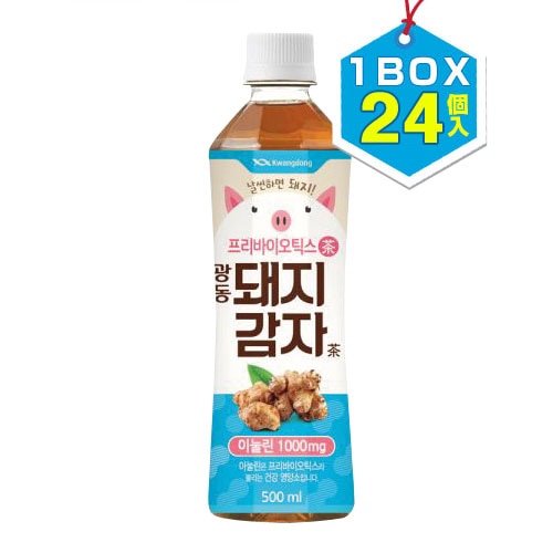 【まとめ買いがお得】 デジカムジャ茶 菊芋茶 (PET1BOX=500mlｘ24本) キクイも茶 健康茶 韓国飲料 韓国ドリンク 韓国飲み物 韓国食品
