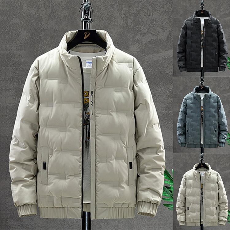 ダウンジャケット メンズ 冬物 防寒ジャケット アウトドア 立ち襟 カジュアル シンプル アウター 防寒着 秋冬 冬物